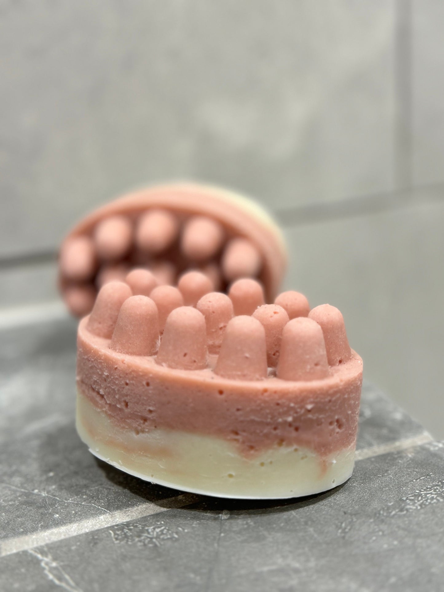 Handmade natural Lavender massage soap bar