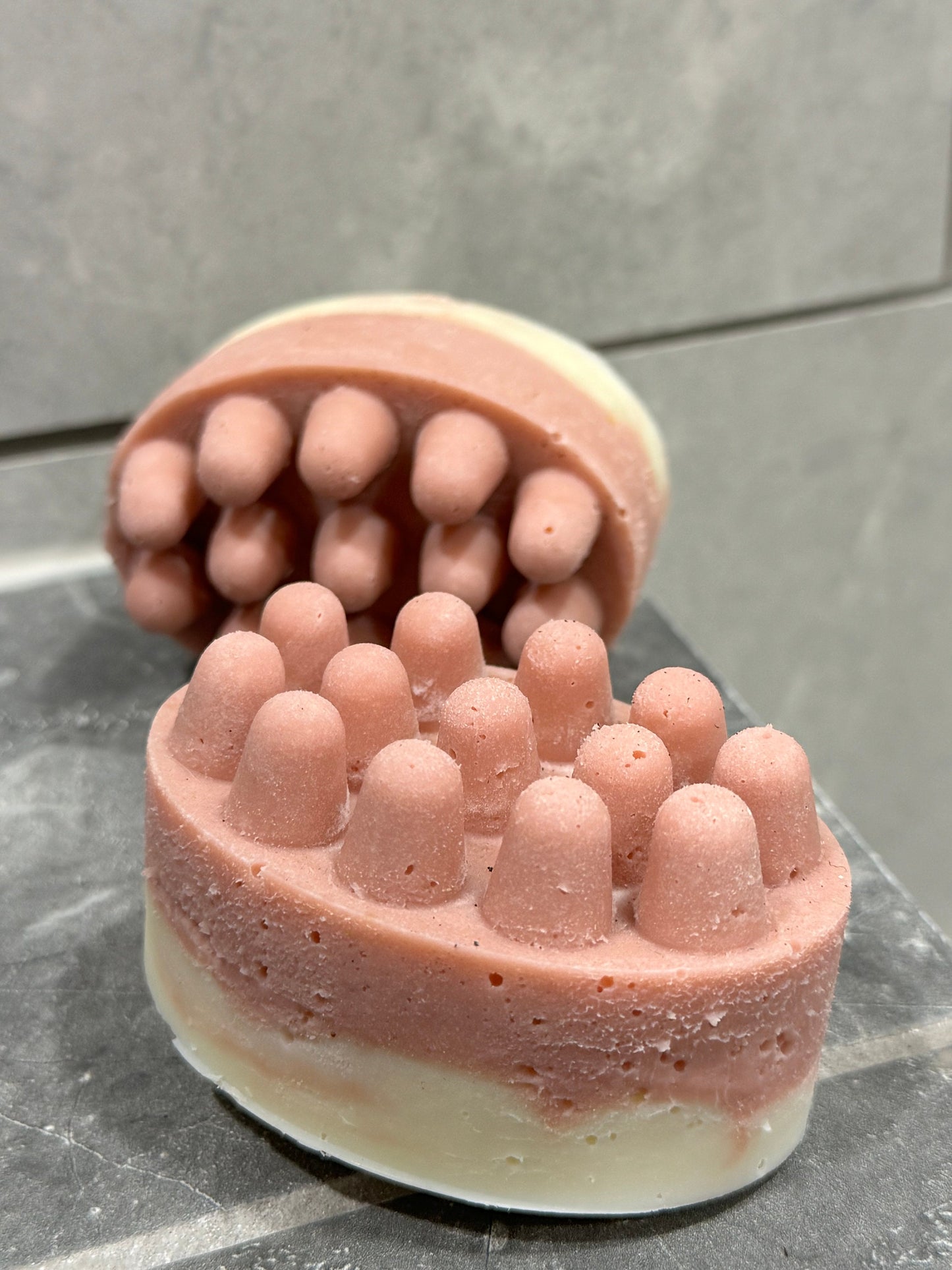 Handmade natural Lavender massage soap bar