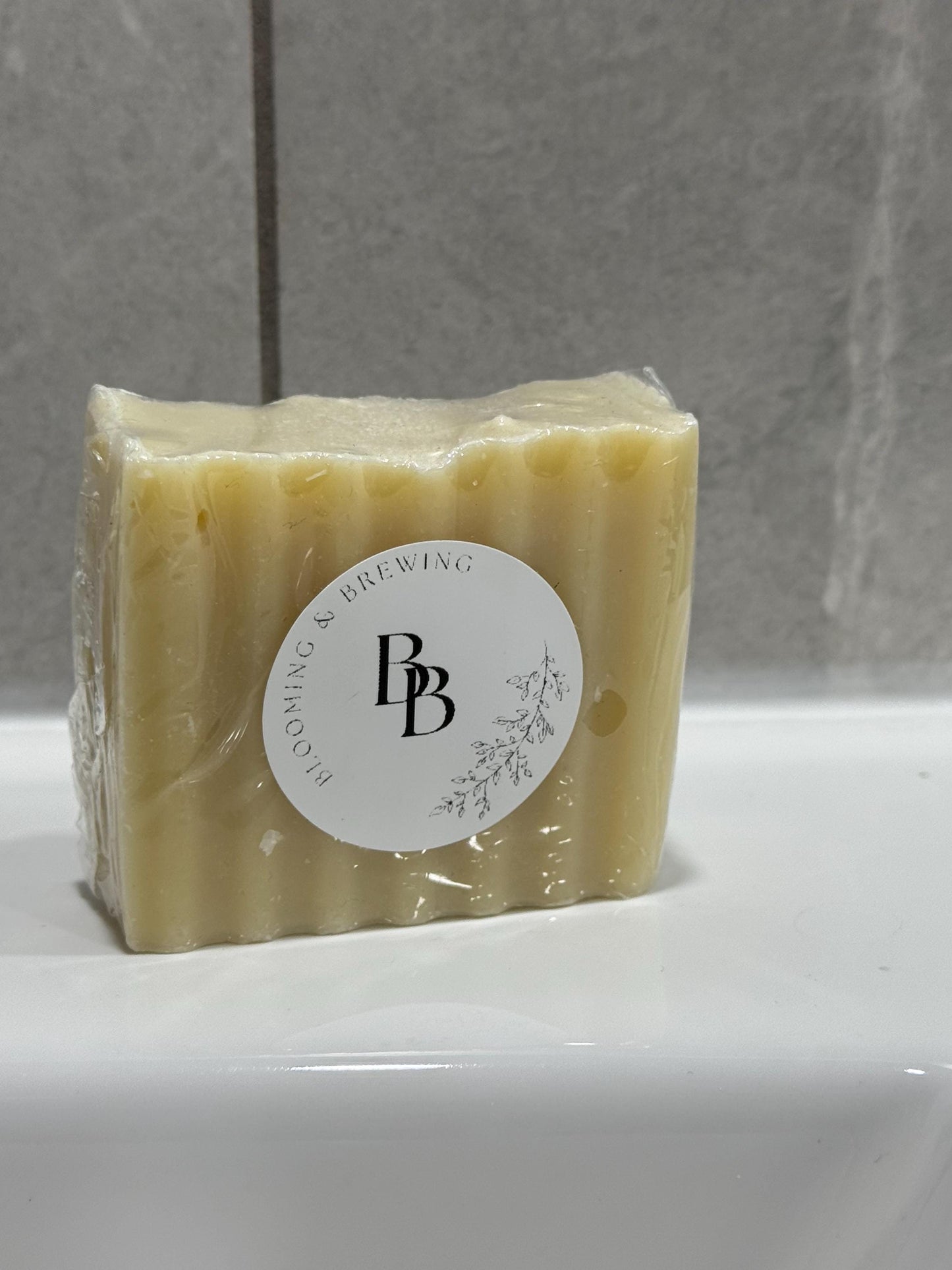 handmade natural cotton scented soap bar