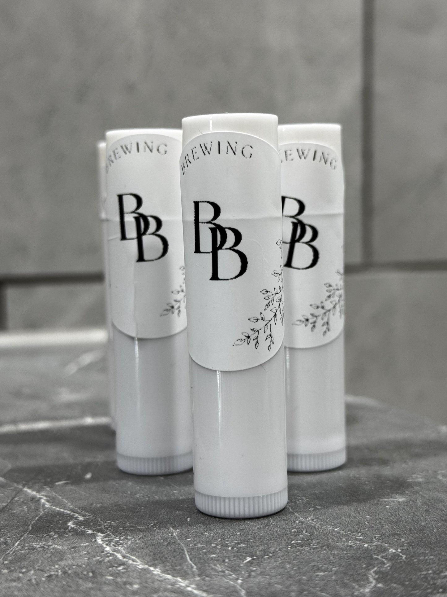 natural handmade lavender and vanilla infused lip balm